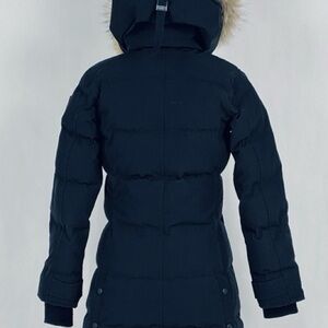 Canada Goose Woman’s 3802L Shelburne Parka Heritage Jacket Black XS- like new